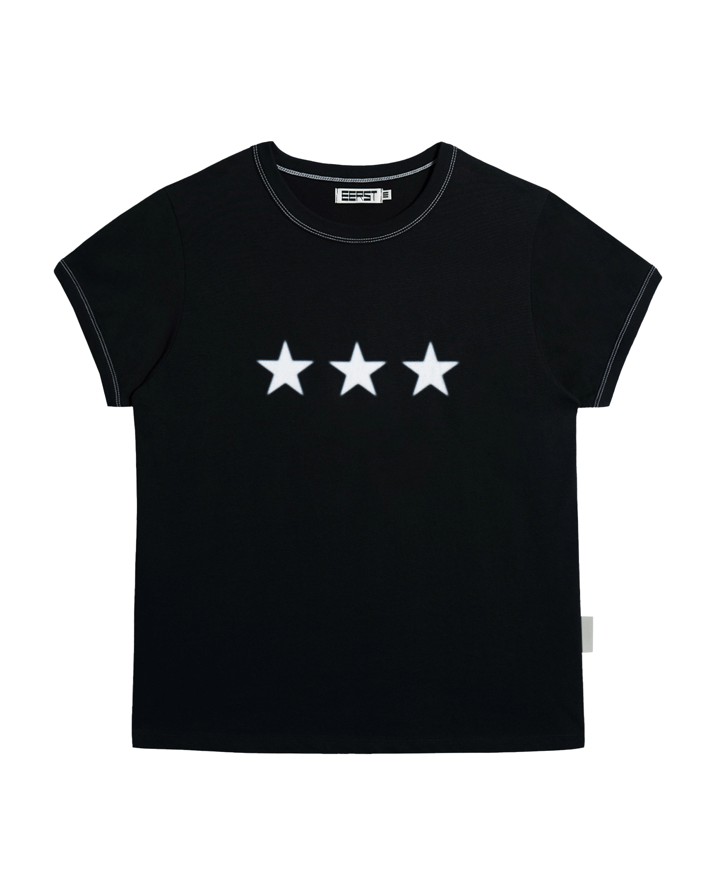 [EERST] Star Ringer T-shirt ☆送料込☆ TXTスビン着用EERSTのStar Ringer T-shirt 全2色 (Tシャツ